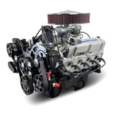 Ford Small Block Compatible 347 c.i. Engine - 415 Horsepower - Deluxe Dressed - Black Pulley Kit - Rear Sump - Fuel Injected