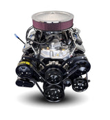 GM Small Block Compatible 400 c.i. Engine - 500 Horsepower - Deluxe Dressed - Black Pulley Kit - Multi-Port Fuel Injected