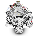 GM Big Block Compatible 496 c.i. Engine - 600 Horsepower - Deluxe Dressed - Polished Pulley Kit - Carbureted