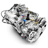Chrysler Small Block Compatible 408 c.i. Engine - 465 Horsepower - Deluxe Dressed - Polished Pulley Kit - Carbureted