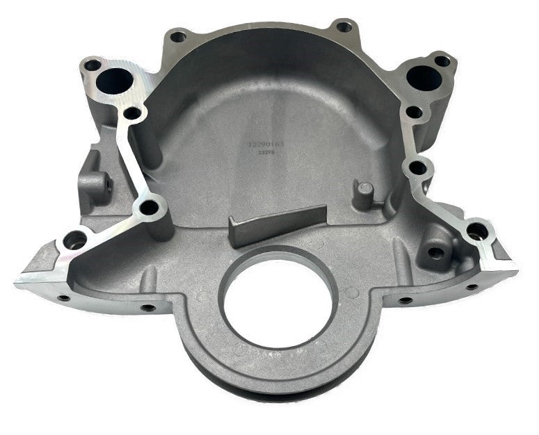 Ford Small Block Windsor Compatible Timing Cover for Standard and Reverse Rotation Water Pumps 1966-91