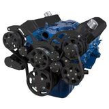 Ford 302 c.i. and 351 Windsor SB Compatible Front Accessory Drive - Full Serpentine with Alternator | Power Steering | Water Pump | Brackets and Bolts