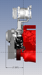 GM SB Compatible Front Accessory Drive - Dual-Belt Quick Serpentine with Alternator | AC | Power Steering | Water Pump | Brackets and Bolts