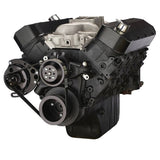 GM BB Standard Deck Compatible Front Accessory Drive - Quick Serpentine with Alternator | Water Pump | Brackets and Bolts