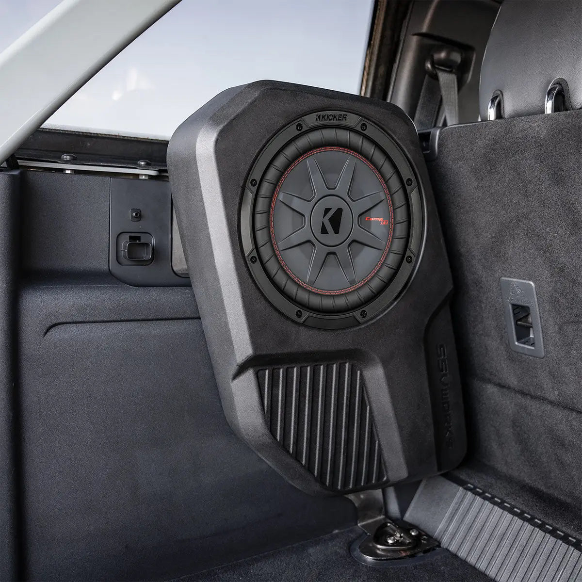 2021-2026 Ford Bronco 4-Door Plug-&-Play Complete 10" Subwoofer Kit SSV Works