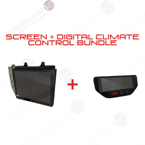 Maserati GranTurismo 2007-2017 Workshop 12 Screen + Digital Climate Control (Bundle) Workshop 12