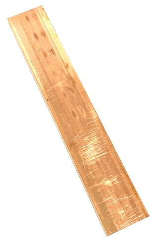 110 Copper Flat Bar 1/4" x 1" x 12"-Long .25" x 1" Copper Bus Bar ASTM B187 110