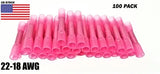 300Pcs Assorted Heat Shrink Insulated Butt Crimp Wire Connector Terminals Kit AC/DC WIRE AND SUPPLY