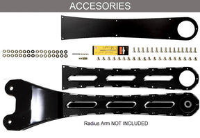 F250 F350 Identity RADIUS ARM Badge Kit 2011 to 2016 Stryker Off Road Design