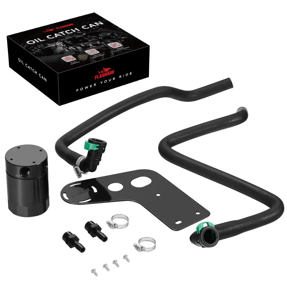 Baffled Oil Catch Can PCV Side for 2015-2017 Ford Mustang GT