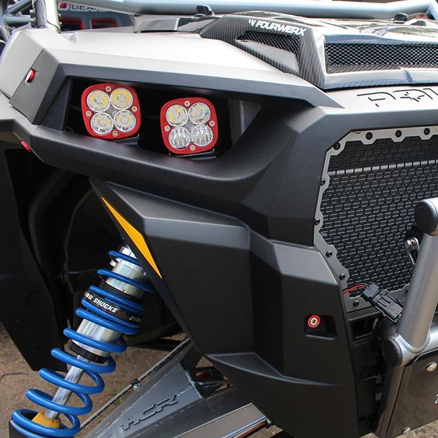 Baja Designs Polaris, RZR XP/RS1/TurboS "Pro" Headlight Kit (14-On) Baja Designs