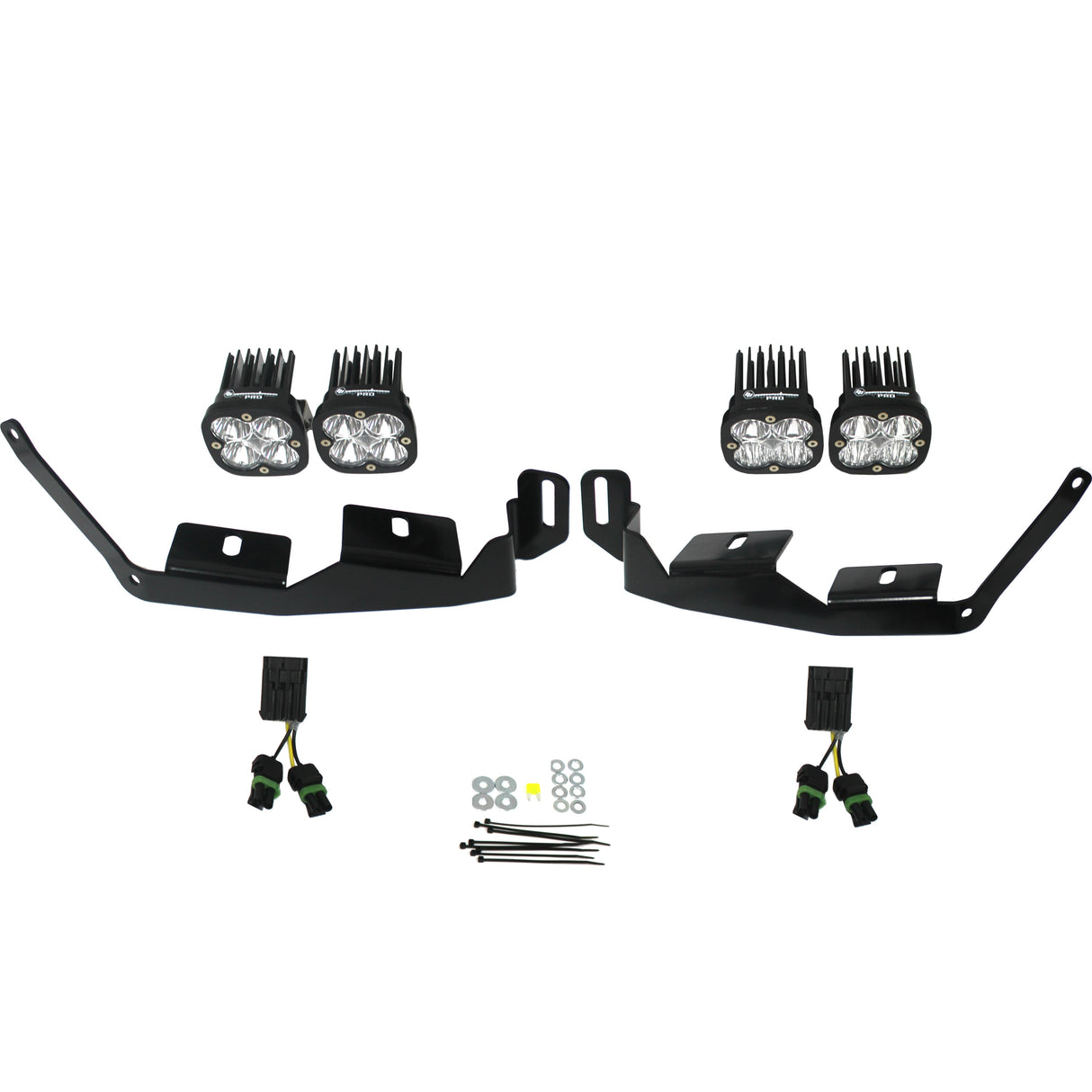 Baja Designs Polaris, RZR XP/RS1/TurboS "Sportsmen" Headlight Kit (14-On) Baja Designs