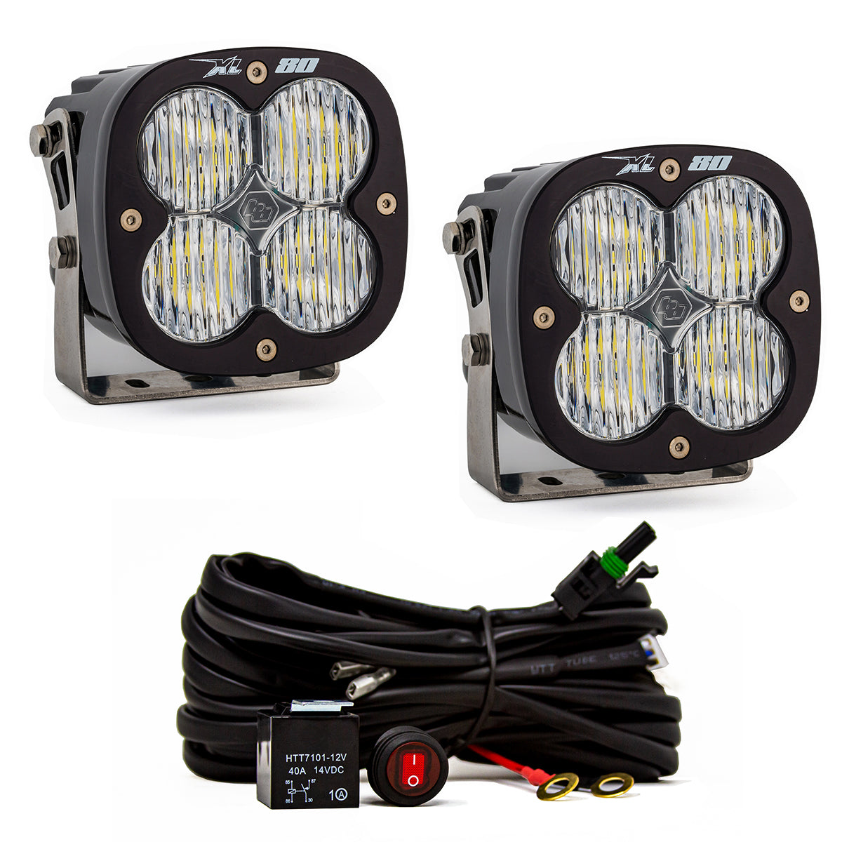 Baja Designs XL80 LED Auxiliary Light Pod Pair Baja Designs