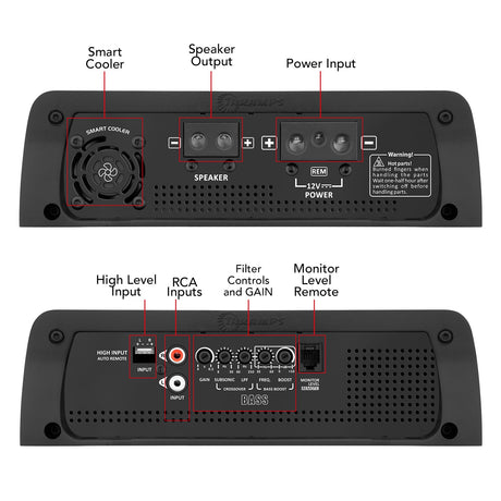Taramps BASS 1200 Car Audio Amplifier Taramps USA