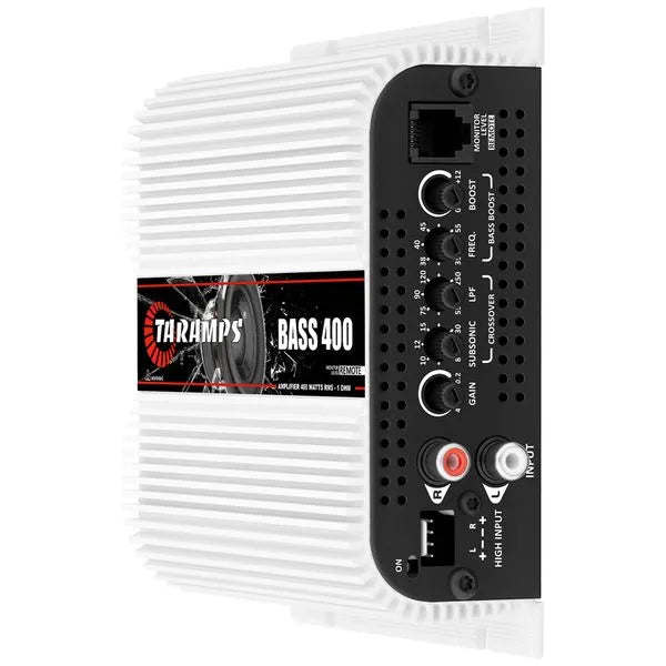 BASS 400 2 OHMS Class D Taramps Amplifier (1 Channel of 400 Watts RMS) TARAMPS