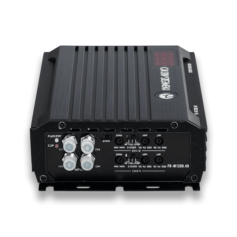 Nemesis Audio FR-M1200.4D | 1200W RMS 4-Channel Amplifier Nemesis Audio