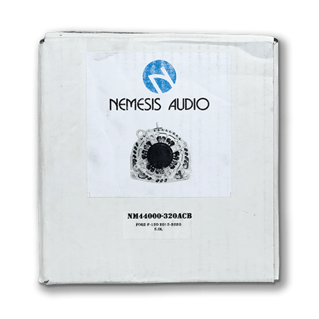 Nemesis Audio NM44000-320ACB 320 Amp High Output Alternator – Ford F150 Nemesis Audio