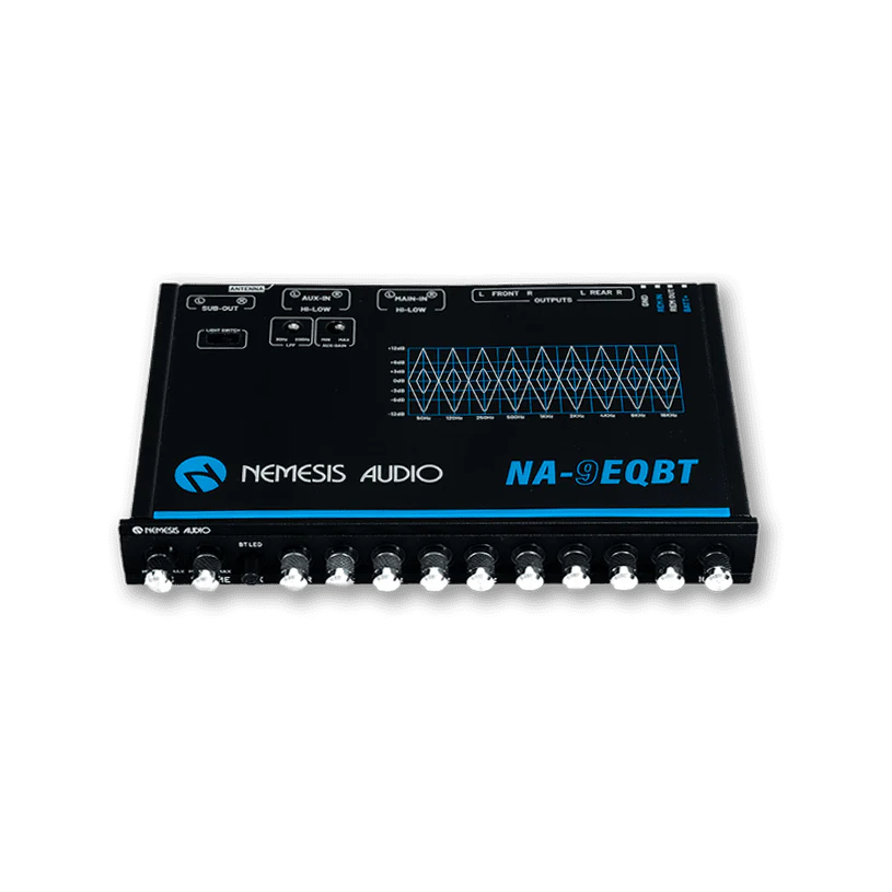 Nemesis Audio NA-9EQBT 9-Band Bluetooth Equalizer w/ 6V Output Nemesis Audio