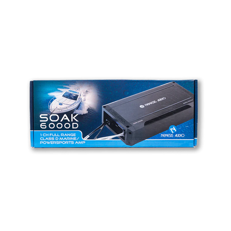Nemesis Audio SOAK-6000D 3040W RMS Marine Monoblock Amplifier Nemesis Audio