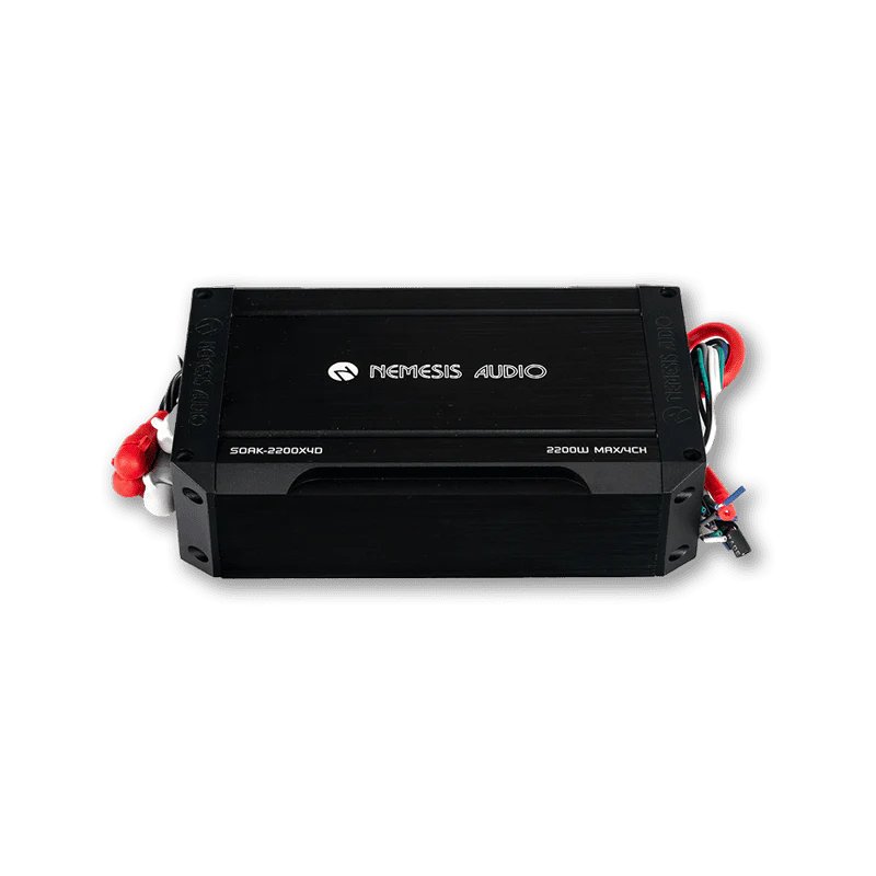 Nemesis Audio SOAK-2200X4D 1100W RMS 4-Channel Marine Amplifier Nemesis Audio