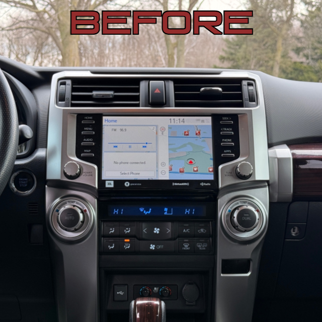 Toyota 4Runner 2009-2019 Workshop 12 Tesla-Style Screen Workshop 12
