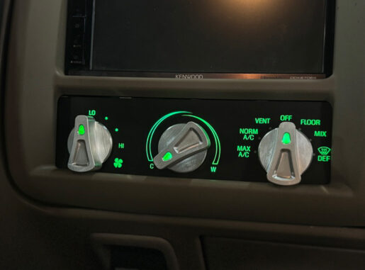 Billet Air Conditioner Control Knob Set Solo Motorsports