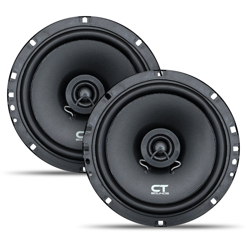 BIO-6-5-COX // 100 Watts RMS 6.5" Coaxial Car Speakers, Pair CT Sounds
