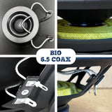 BIO-6-5-COX // 100 Watts RMS 6.5" Coaxial Car Speakers, Pair CT Sounds
