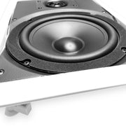 Bio In-Wall 6.5" Home Audio Speaker with Rotatable 25mm Silk Dome Tweeter (1 Speaker) CT Sounds