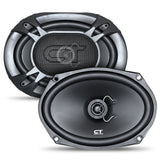 BIO-6X9-COX // 100 Watts RMS 6x9" Coaxial Car Speakers, Pair CT Sounds