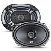 BIO-6X9-COX // 100 Watts RMS 6x9" Coaxial Car Speakers, Pair CT Sounds