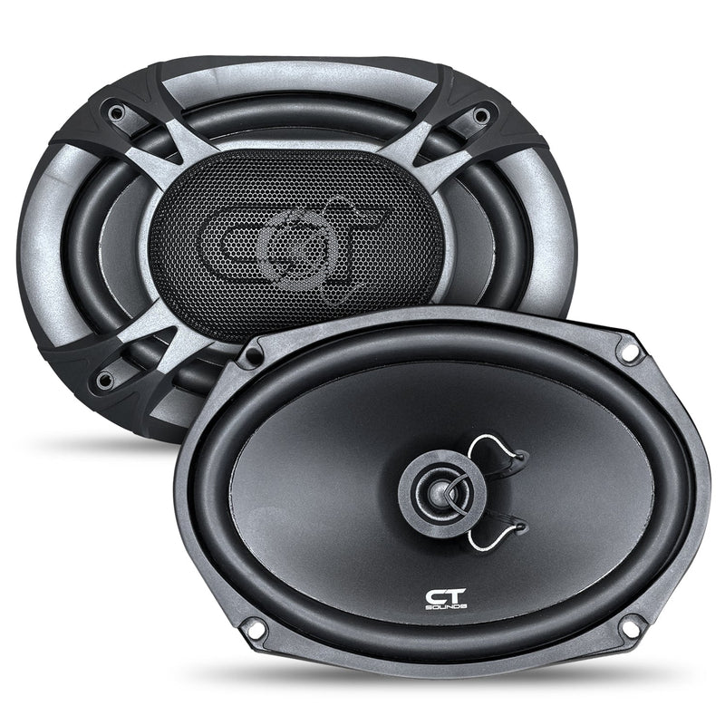 BIO-6X9-COX // 100 Watts RMS 6x9" Coaxial Car Speakers, Pair CT Sounds