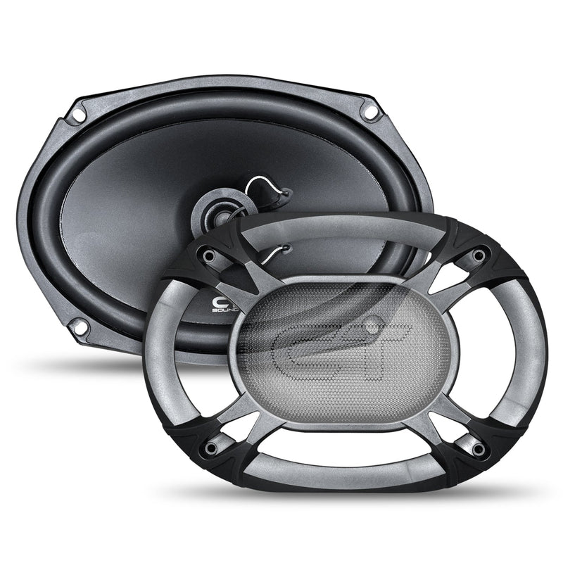 BIO-6X9-COX // 100 Watts RMS 6x9" Coaxial Car Speakers, Pair CT Sounds