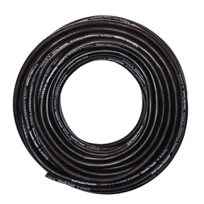 RAD-Gauge 4 Black- (50 ft) ALTA GAMA CAR AUDIO