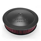 Air Cleaner with Drop Base - 14" Black