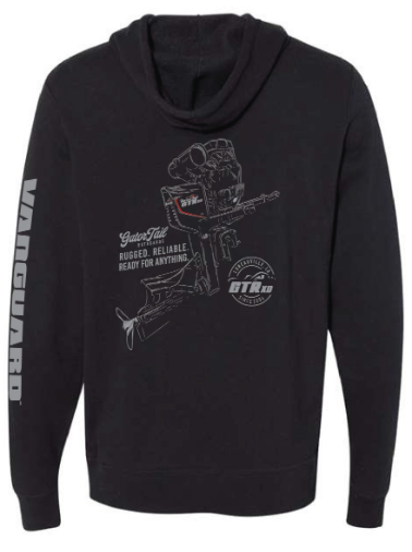 Gatortail Black XD Hoodie Gatortail