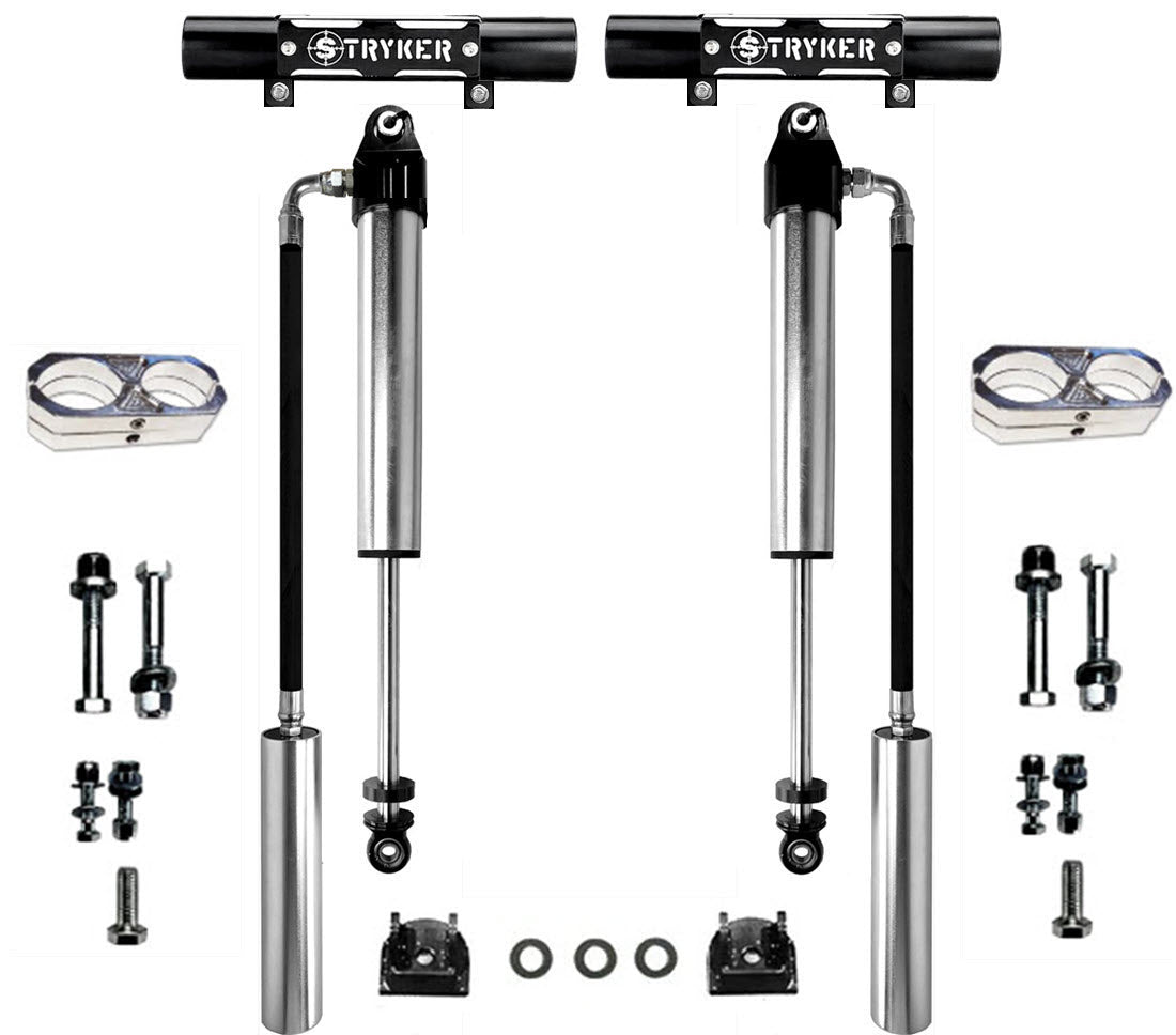 2.5" REAR - Reservoir Shock Kit for 2005-2016 Ford F250 F350 Super Duty with 10" to 12" of lift Stryker Off Road Design