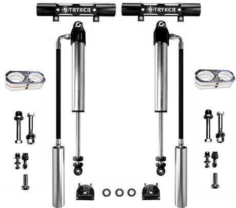 2.5" REAR - Reservoir Shock Kit for 2005-2016 Ford F250 F350 Super Duty with 10" to 12" of lift Stryker Off Road Design