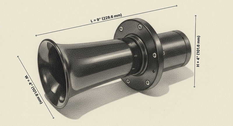 Motor-Driven Oogah/Klaxon Horn