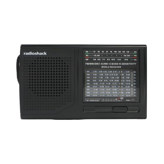 RadioShack Portable Multi-Band Radio with Weather Band Battery Powered Radio Shack