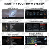 10.25" DIZZPLAY for BMW X1 (F48) 2017-2022 equipped with the EVO system - UHD ZZ2