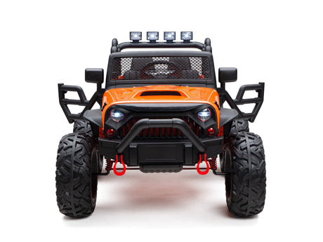 BOOM BOOM The BUFFALO Children's Off-Road Kids Car 24V 4X4 Ride-On Toy with 2 Seats Magic Cars Parental Remote Control - Perfect Present for Little Boys and Girls