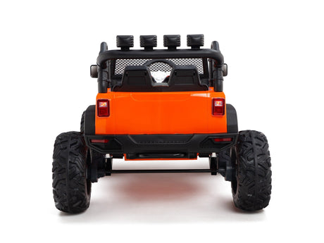 BOOM BOOM The BUFFALO Children's Off-Road Kids Car 24V 4X4 Ride-On Toy with 2 Seats Magic Cars Parental Remote Control - Perfect Present for Little Boys and Girls