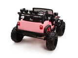 BOOM BOOM The BUFFALO Children's Off-Road Kids Car 24V 4X4 Ride-On Toy with 2 Seats Magic Cars Parental Remote Control - Perfect Present for Little Boys and Girls