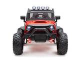 BOOM BOOM The BUFFALO Children's Off-Road Kids Car 24V 4X4 Ride-On Toy with 2 Seats Magic Cars Parental Remote Control - Perfect Present for Little Boys and Girls