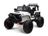 BOOM BOOM The BUFFALO Children's Off-Road Kids Car 24V 4X4 Ride-On Toy with 2 Seats Magic Cars Parental Remote Control - Perfect Present for Little Boys and Girls