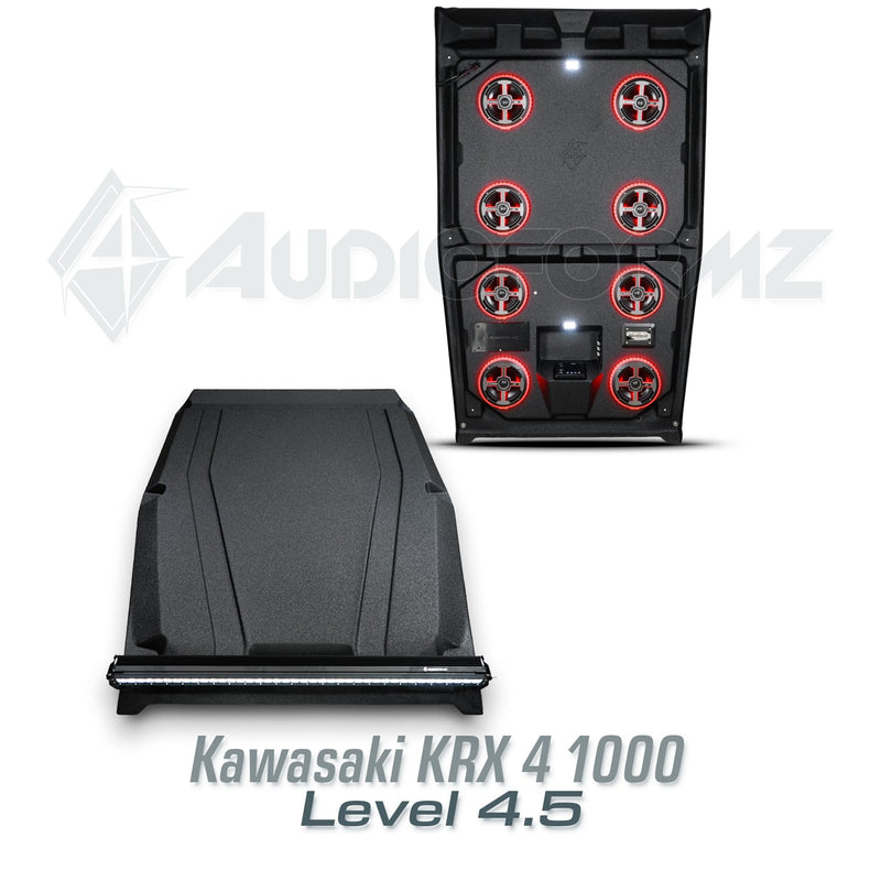2023+ Kawasaki Teryx KRX 4 1000 Stereo Tops (4-Seat)