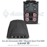 2021+ Can-Am Commander MAX / 2019+ Maverick Sport MAX Stereo Tops (4-Seat) Can-Am
