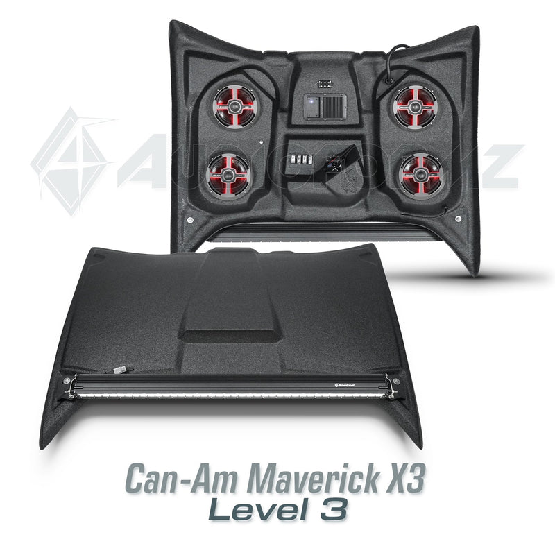 2017+ Can-Am Maverick X3 Stereo Top (2-Seat)