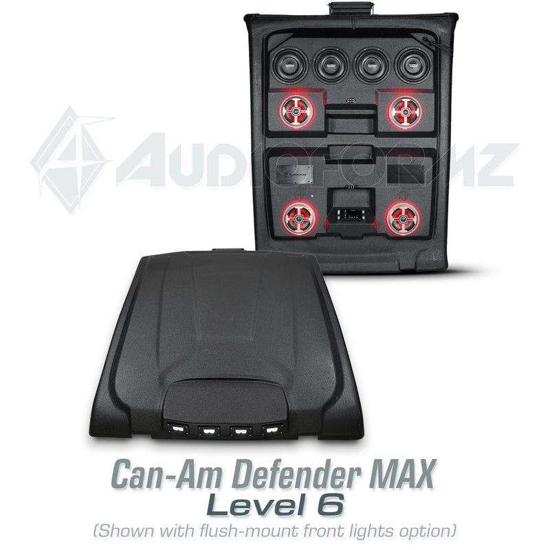 2026+ Can-Am Defender MAX HD11 Stereo Tops (4-Door)